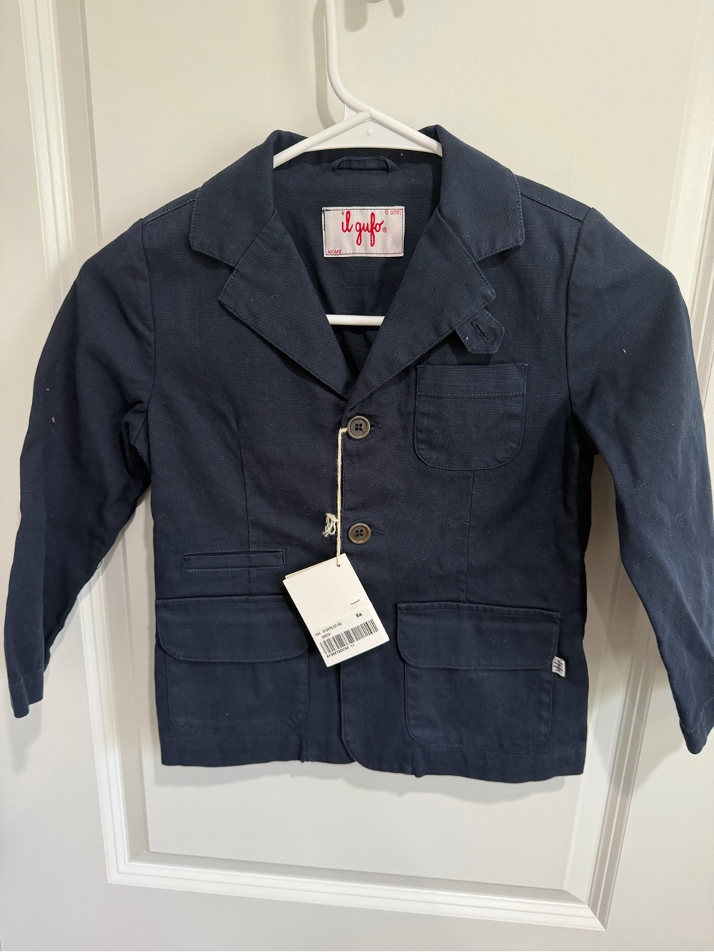 il gufo Navy Kids' Blazer Jacket